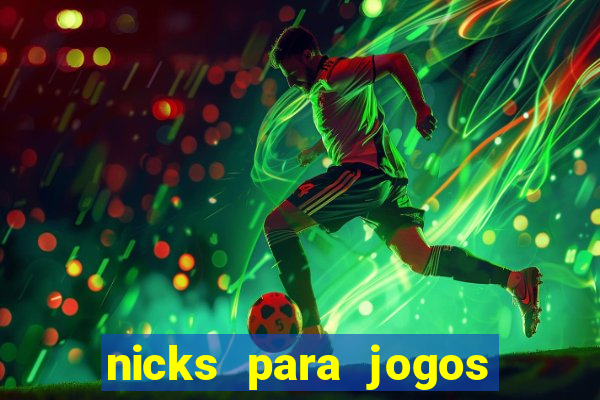 nicks para jogos de tiro