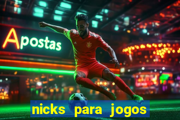 nicks para jogos de tiro