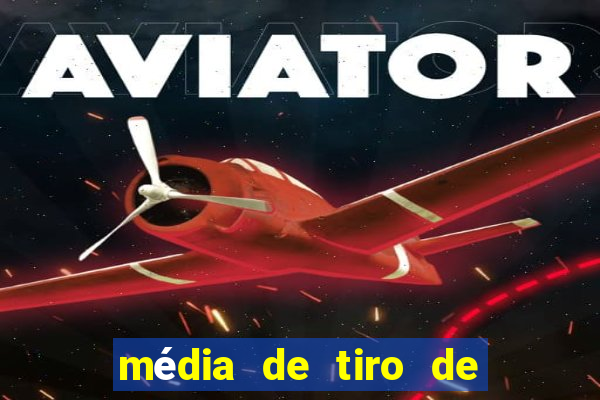 média de tiro de meta por jogo