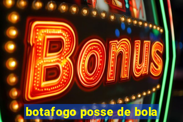 botafogo posse de bola