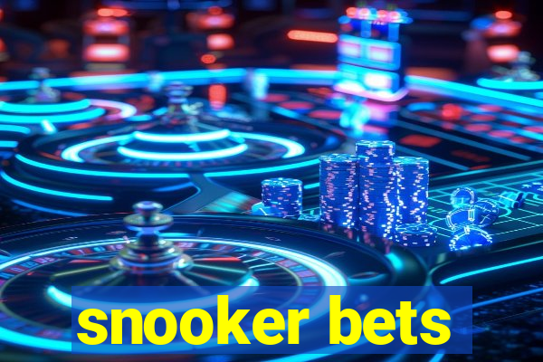 snooker bets