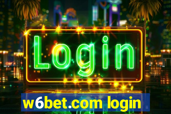 w6bet.com login