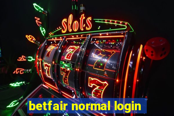 betfair normal login