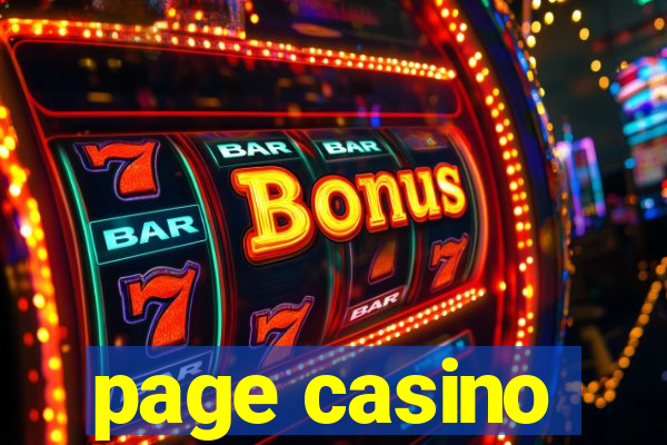 page casino