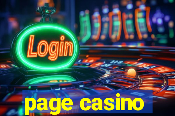 page casino