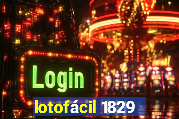 lotofácil 1829