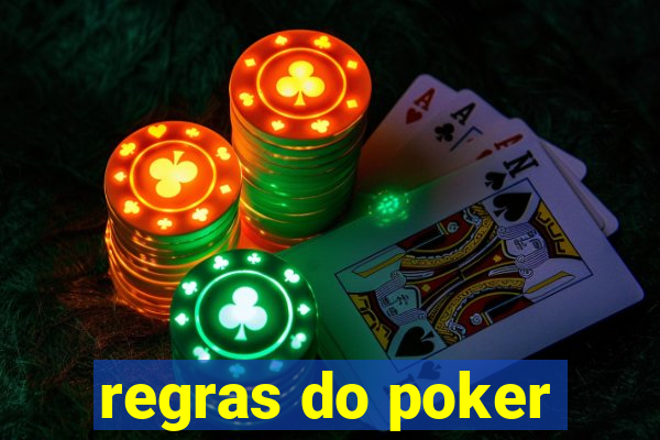 regras do poker