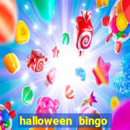 halloween bingo games for kids