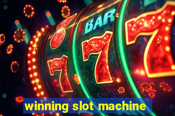 winning slot machine