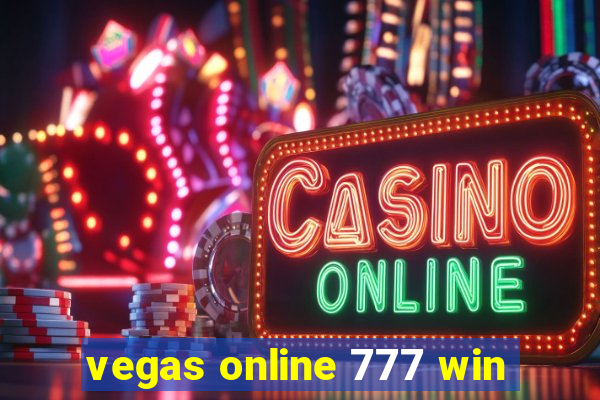 vegas online 777 win