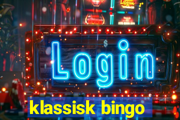 klassisk bingo