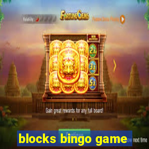 blocks bingo game