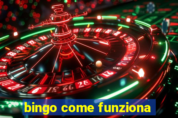 bingo come funziona