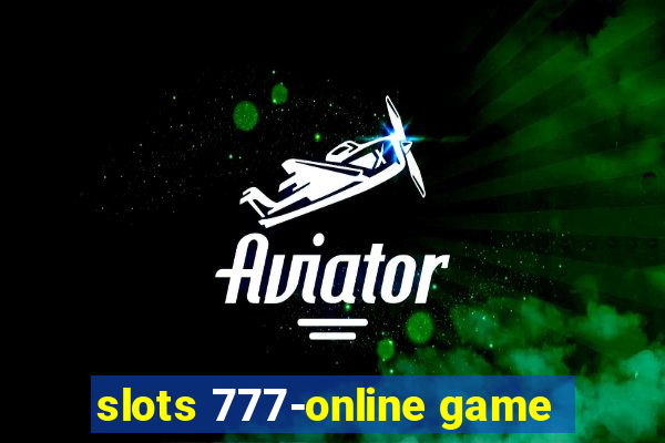 slots 777-online game