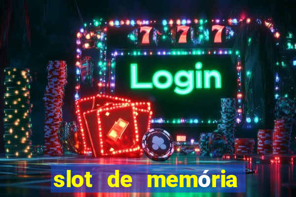 slot de memória ram queimado tem conserto