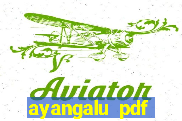 ayangalu pdf ayangalu orisha