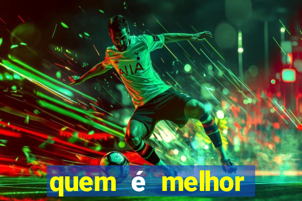 quem é melhor pelé ou neymar