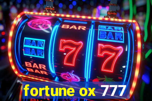 fortune ox 777