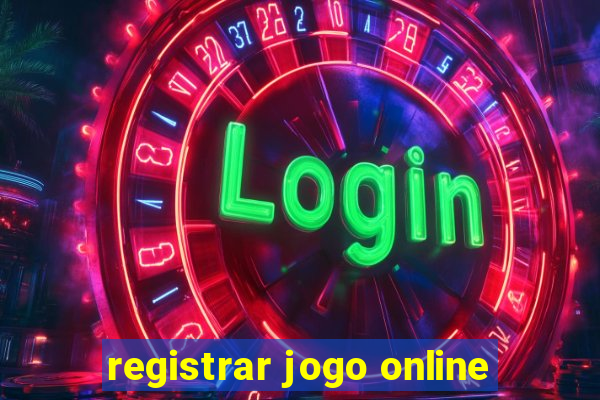 registrar jogo online