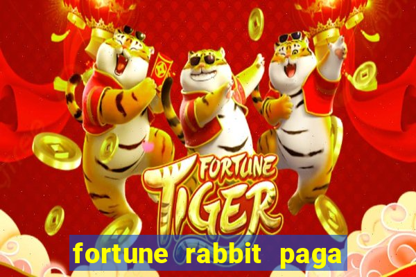 fortune rabbit paga que horas