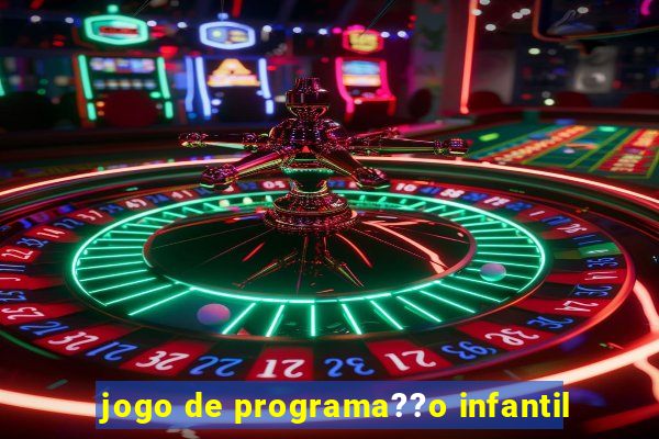 jogo de programa??o infantil