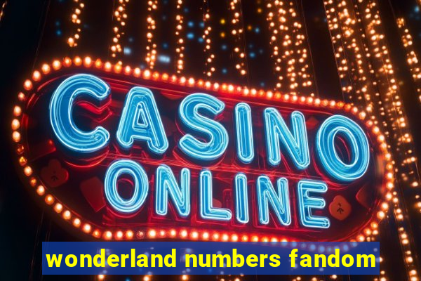 wonderland numbers fandom