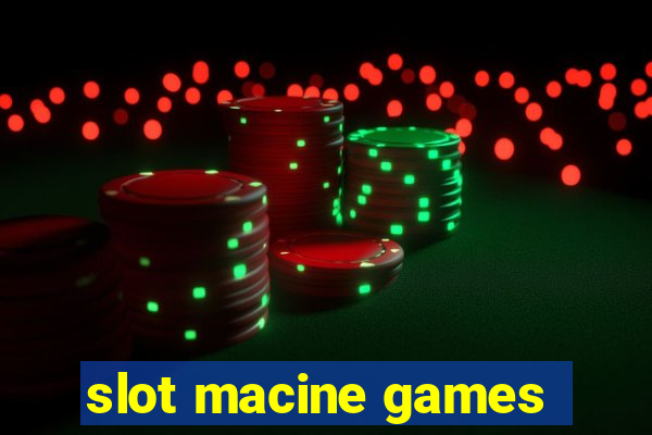 slot macine games