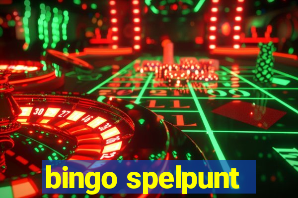 bingo spelpunt