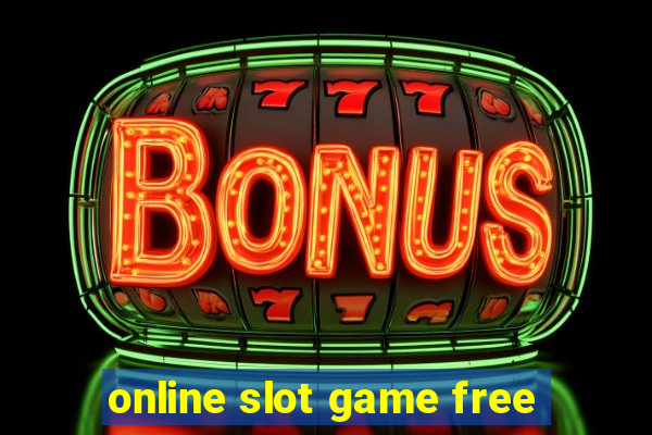 online slot game free