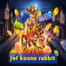 jef koons rabbit