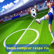 como comprar raspa rio