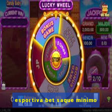 esportiva bet saque minimo