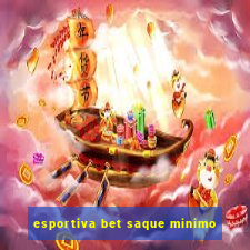 esportiva bet saque minimo