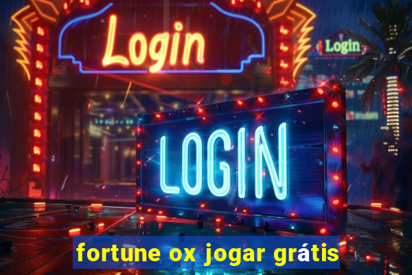 fortune ox jogar grátis