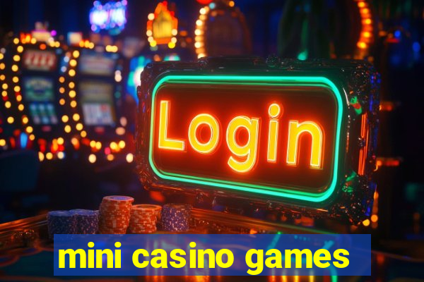 mini casino games