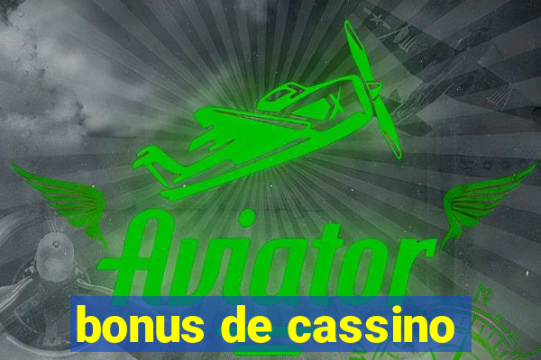 bonus de cassino