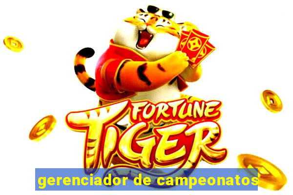 gerenciador de campeonatos