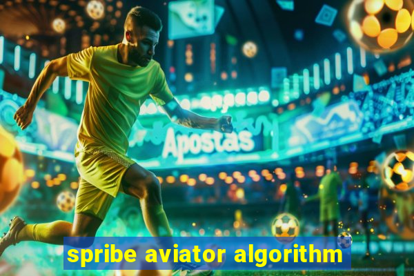 spribe aviator algorithm