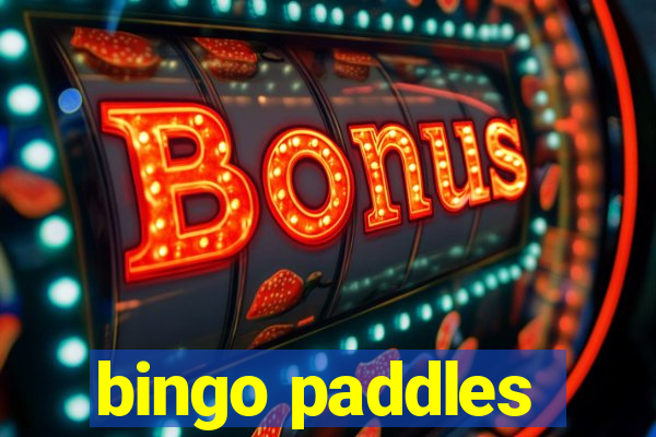 bingo paddles