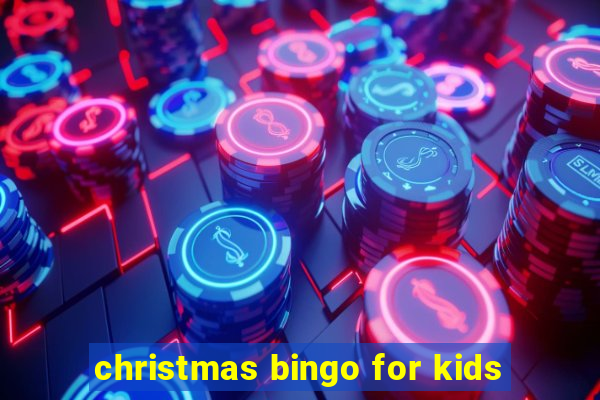 christmas bingo for kids