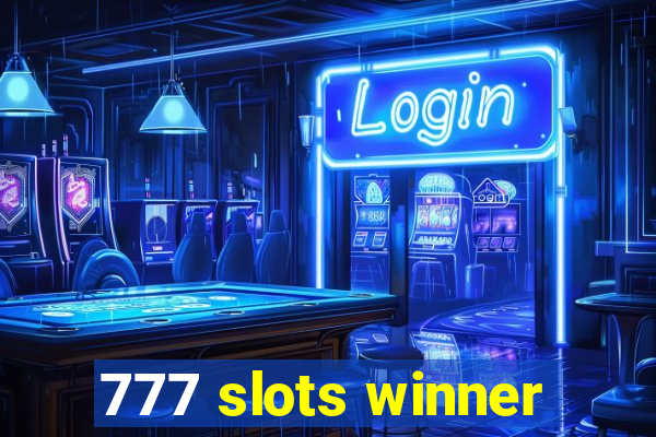 777 slots winner