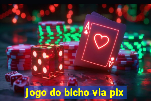 jogo do bicho via pix