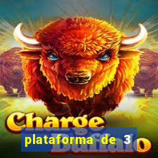 plataforma de 3 reais slots