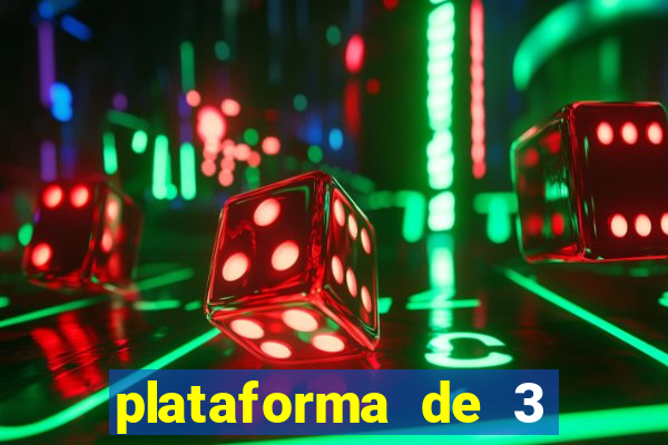 plataforma de 3 reais slots