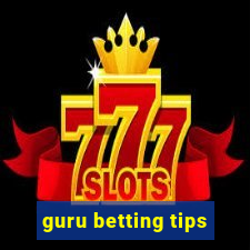 guru betting tips