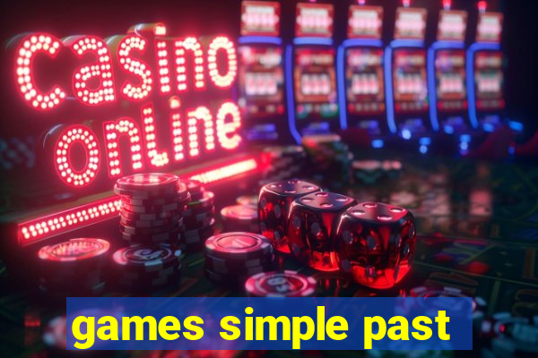 games simple past