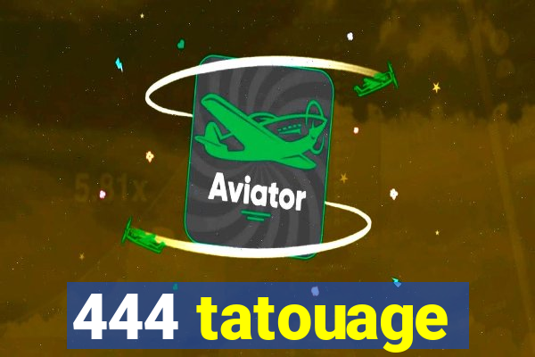 444 tatouage