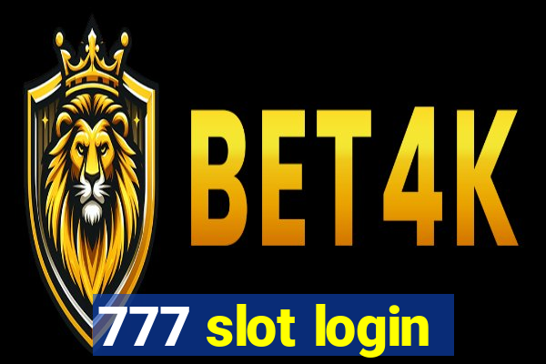 777 slot login