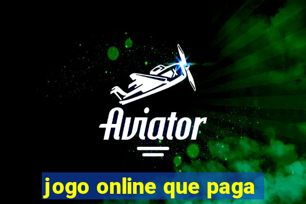 jogo online que paga