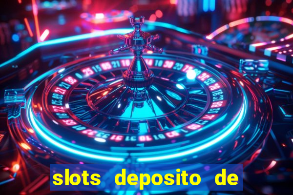 slots deposito de 1 real